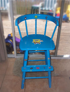 Hand Painted Youth Chair