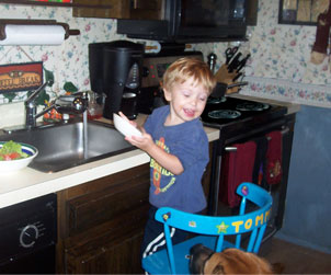 Chair in Kitchen